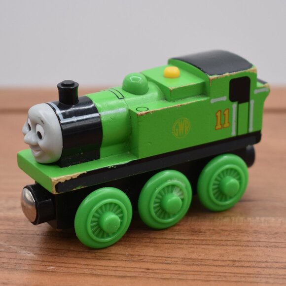 Oliver GWR 11 - Thomas & Friends Wooden Railway Engine Train Vintage 2003 - Picture 1 of 6